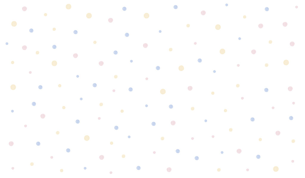 Pequenos pontos pastel — design completo
