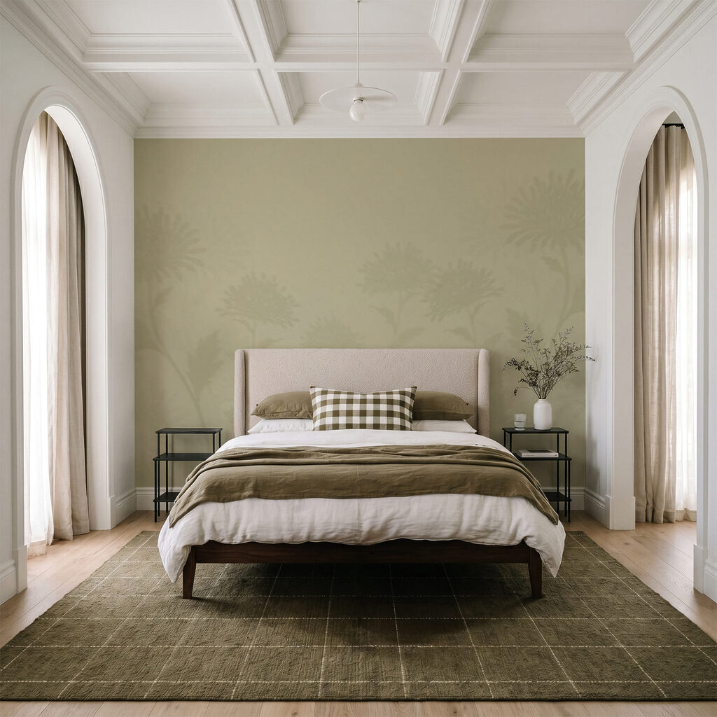 Silhuetas florais — interior 2