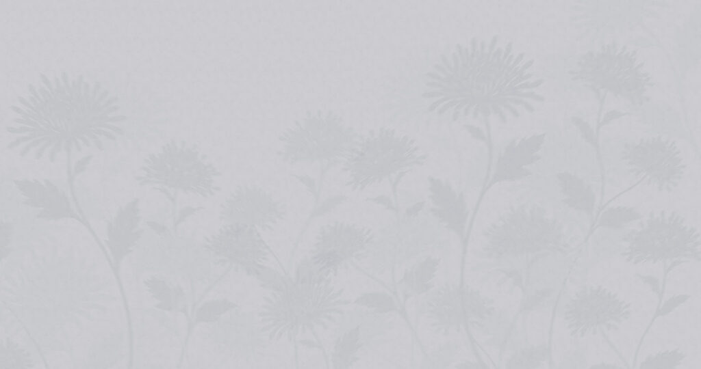 Silhuetas florais — design completo