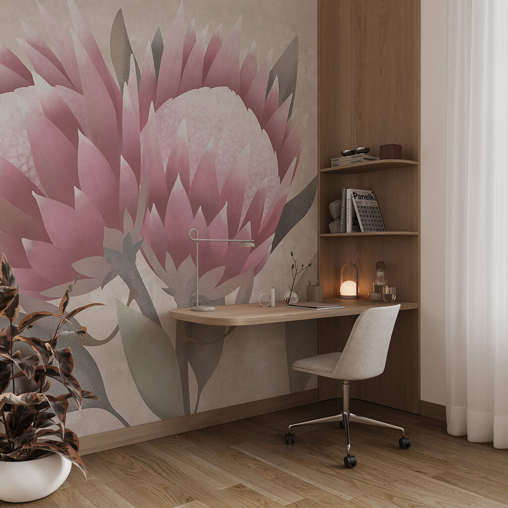 Flores de pétalas pontiagudas — interior 2