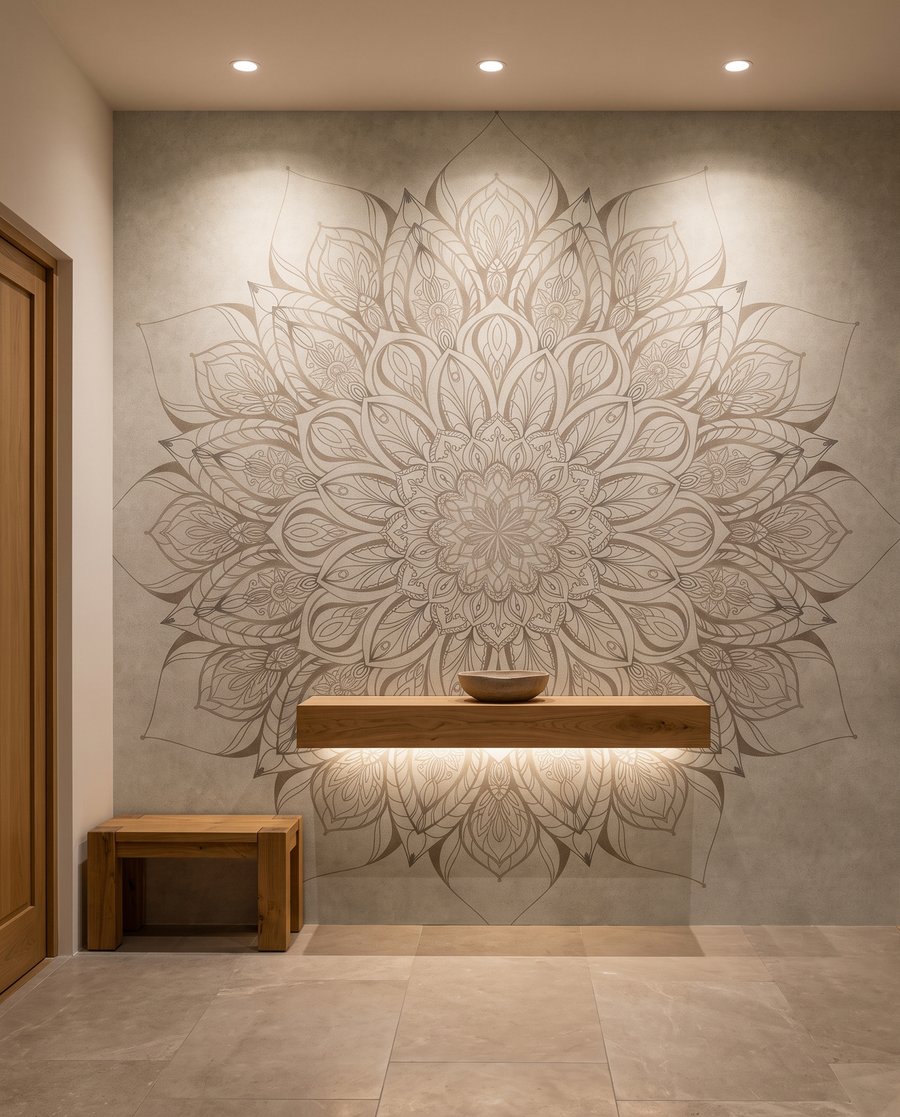 Mandala de flores — interior 3
