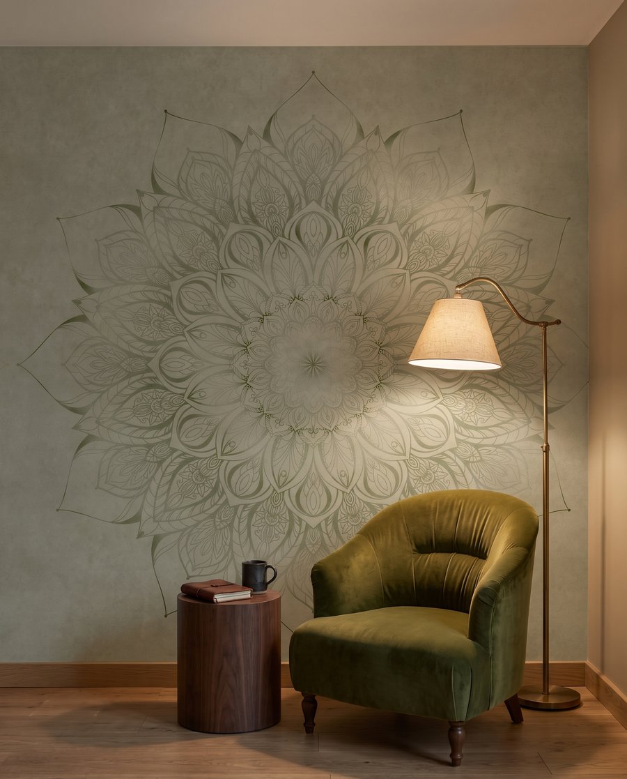 Mandala de flores — interior 3