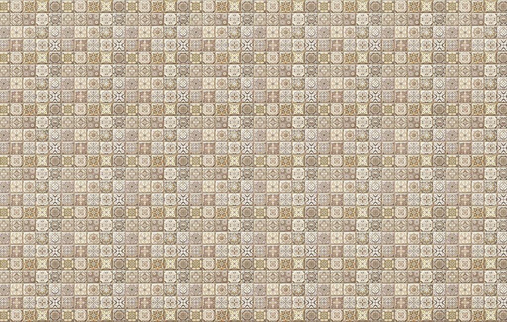 Mosaico de padrões finos — design completo