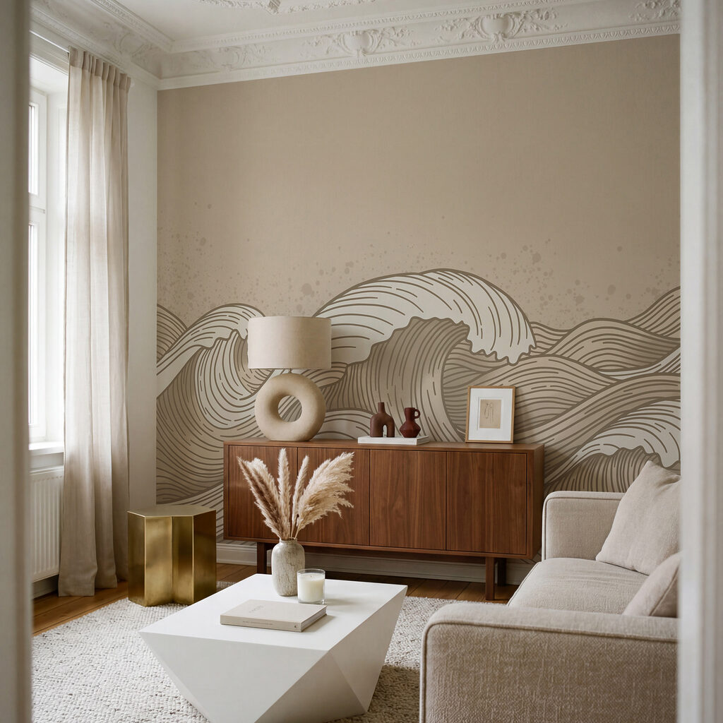O ritmo das ondas — interior 3