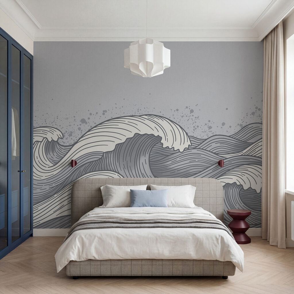 O ritmo das ondas — interior 1
