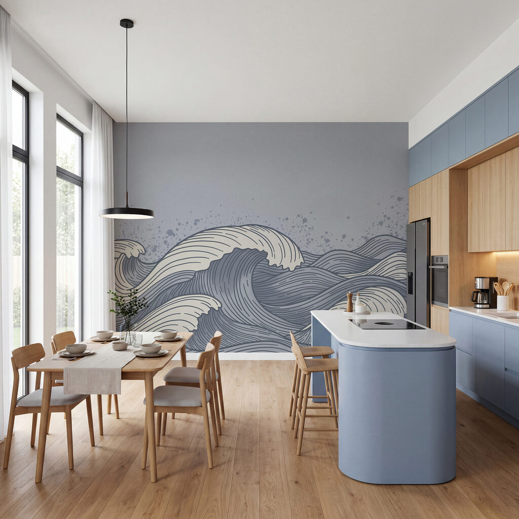 O ritmo das ondas — interior 3
