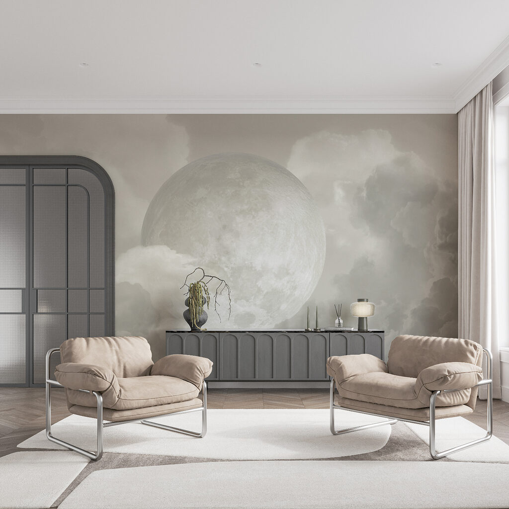 Lua entre nuvens — interior 3