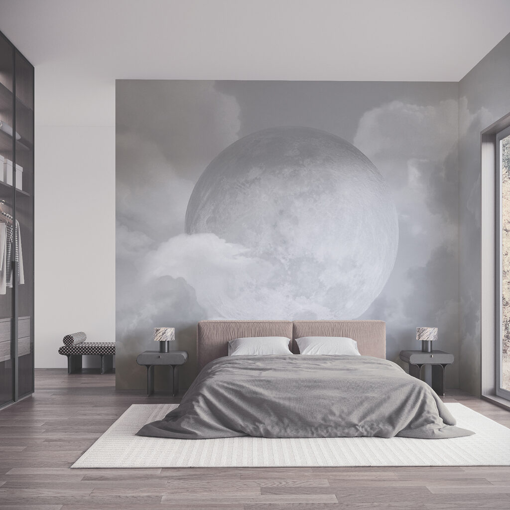 Lua entre nuvens — interior 3