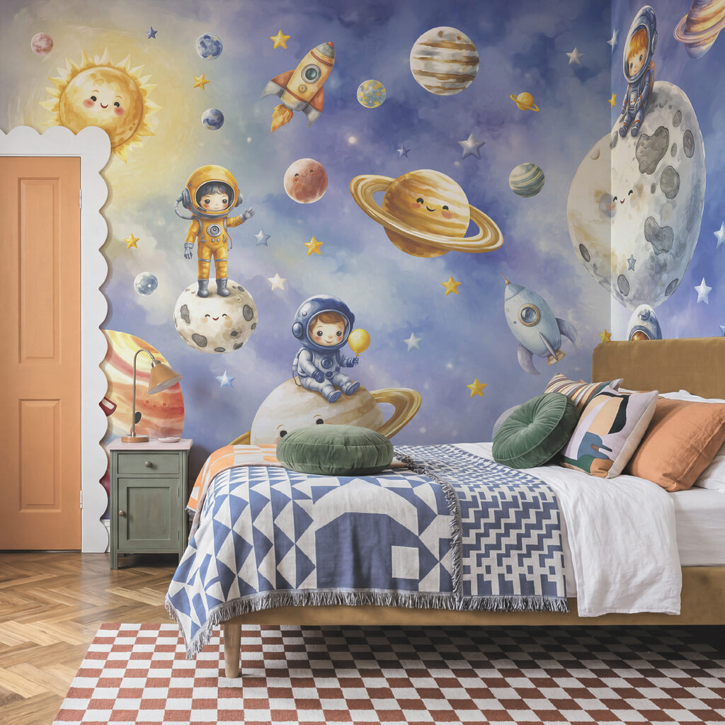 Pequenos astronautas em viagem — interior 2