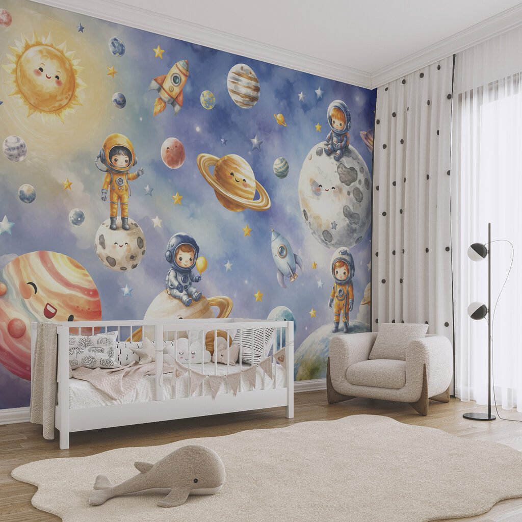 Pequenos astronautas em viagem — interior 4