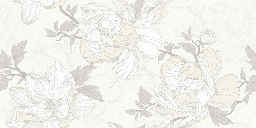 Flores a lápis — design completo