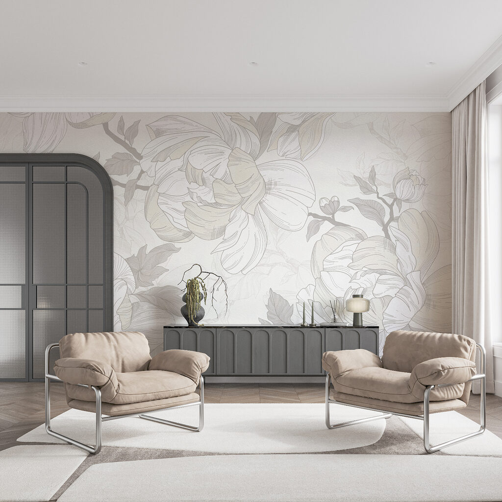 Flores a lápis — interior 3