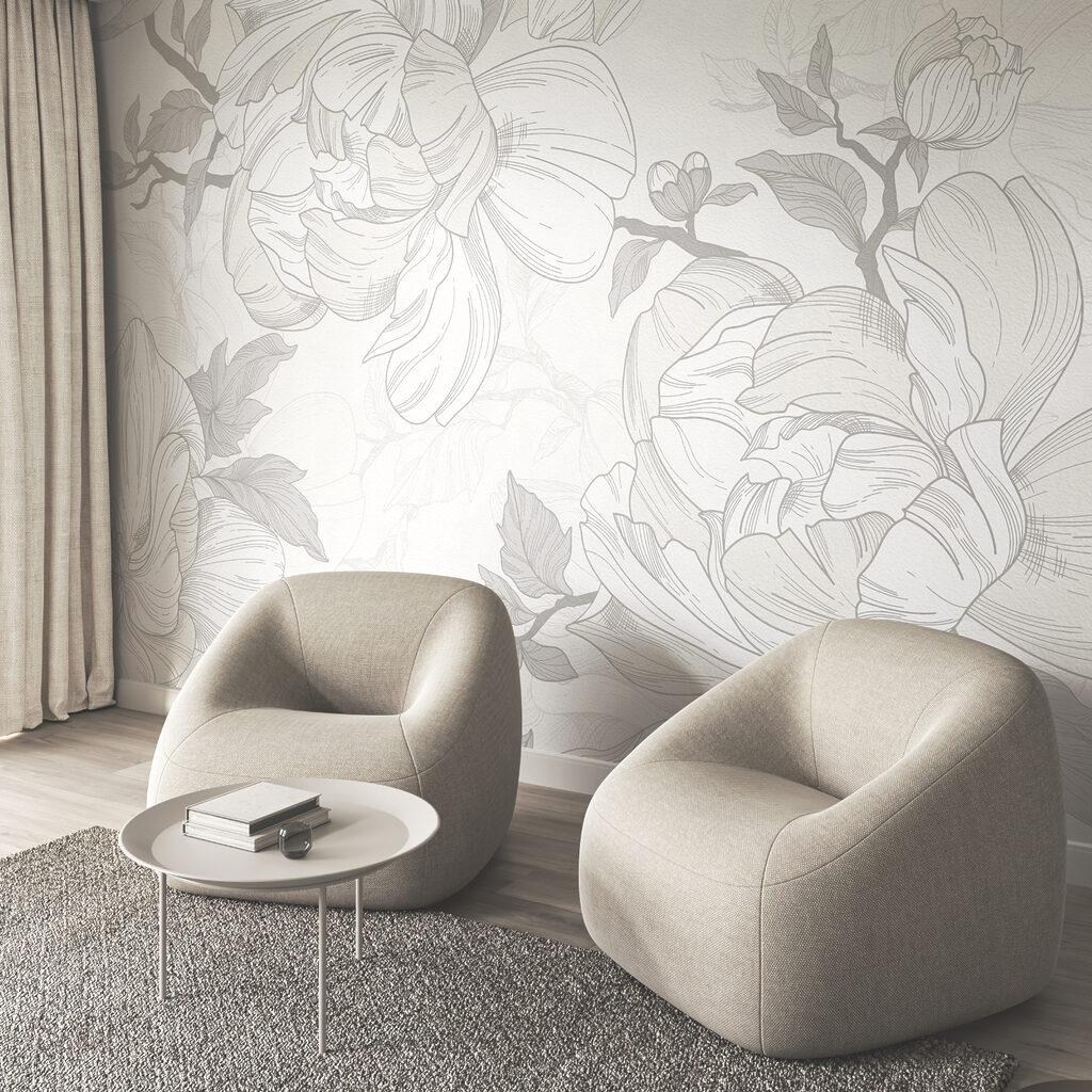 Flores a lápis — interior 2