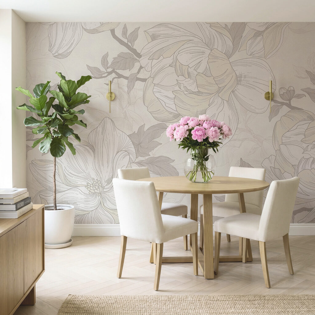 Flores a lápis — interior 4