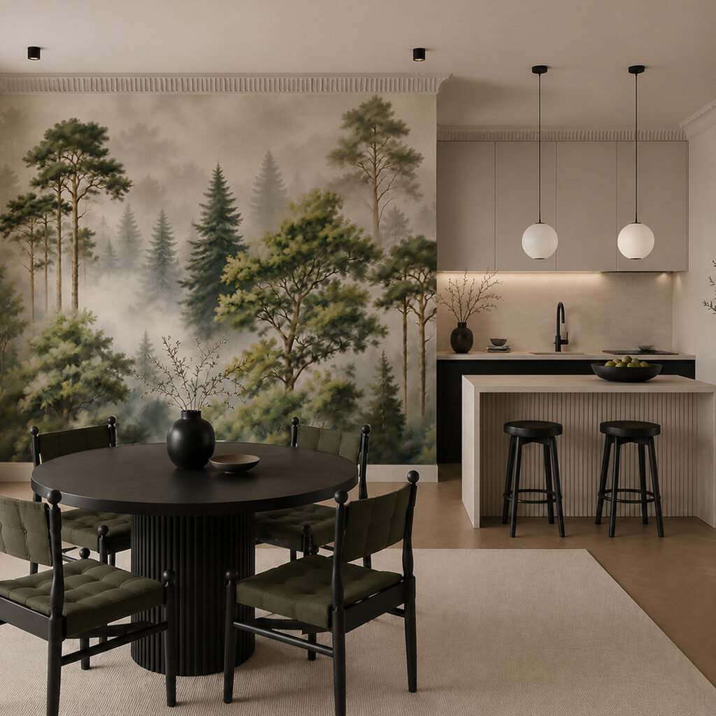 Floresta na neblina — interior 4