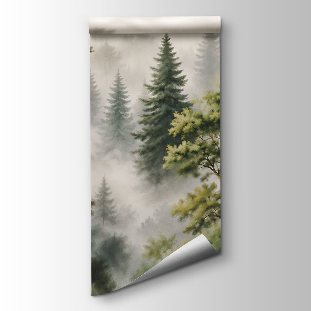 Floresta na neblina — vista do produto