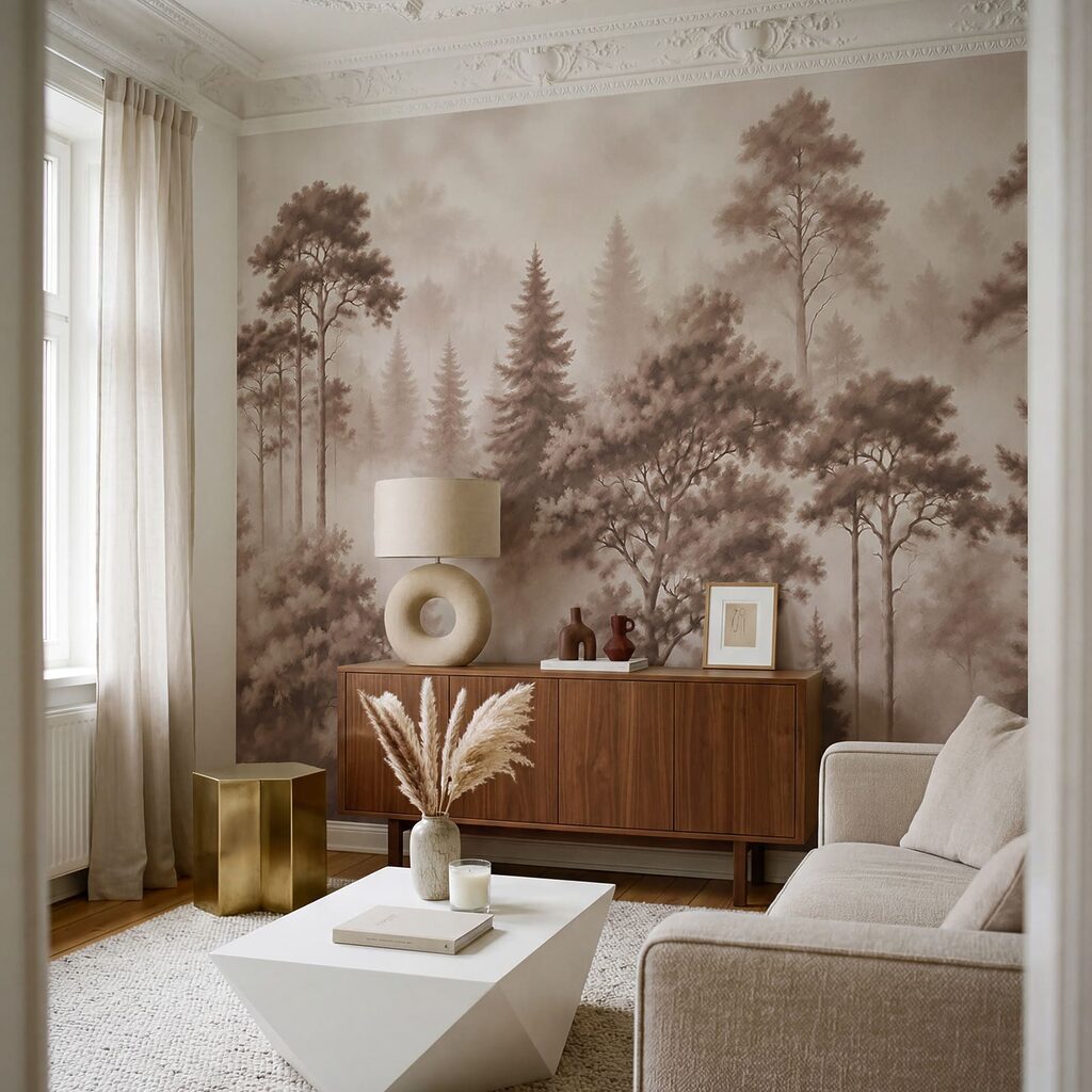 Floresta na neblina — interior 3