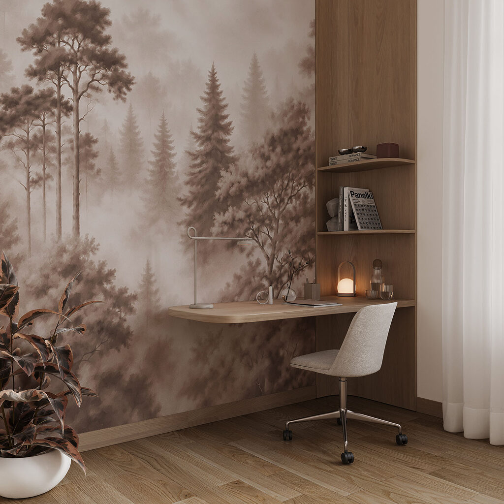 Floresta na neblina — interior 4