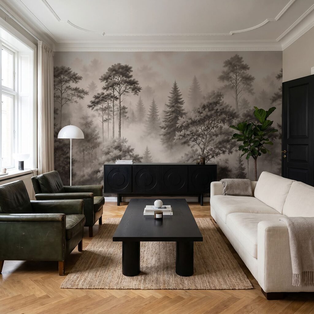 Floresta na neblina — interior 1