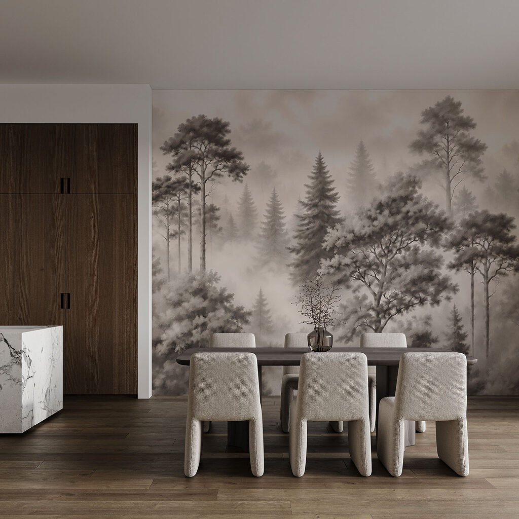 Floresta na neblina — interior 3