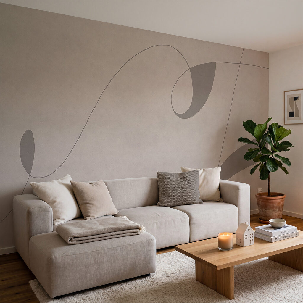 Linhas soltas e manchas — interior 2