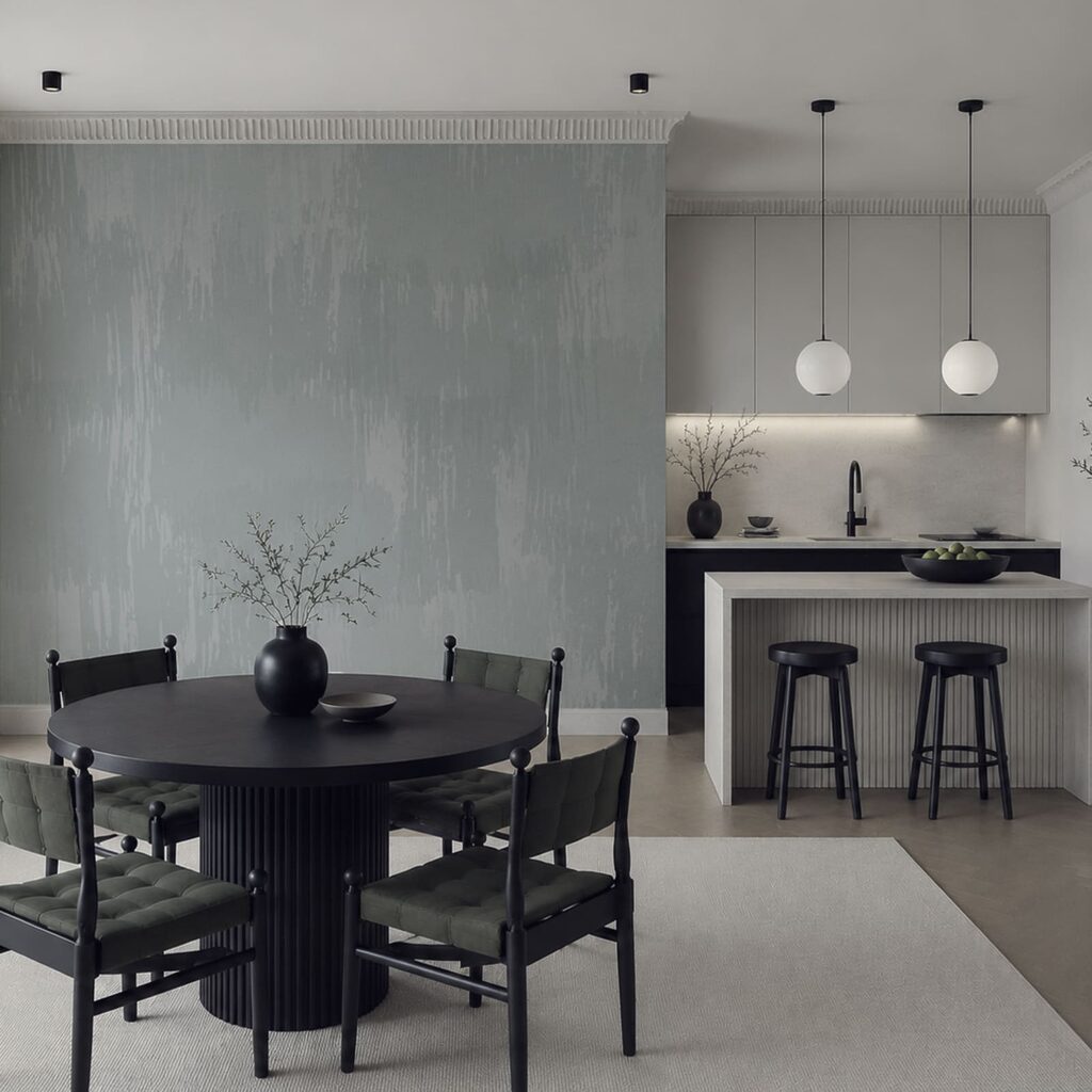 Pinceladas em manchas — interior 2