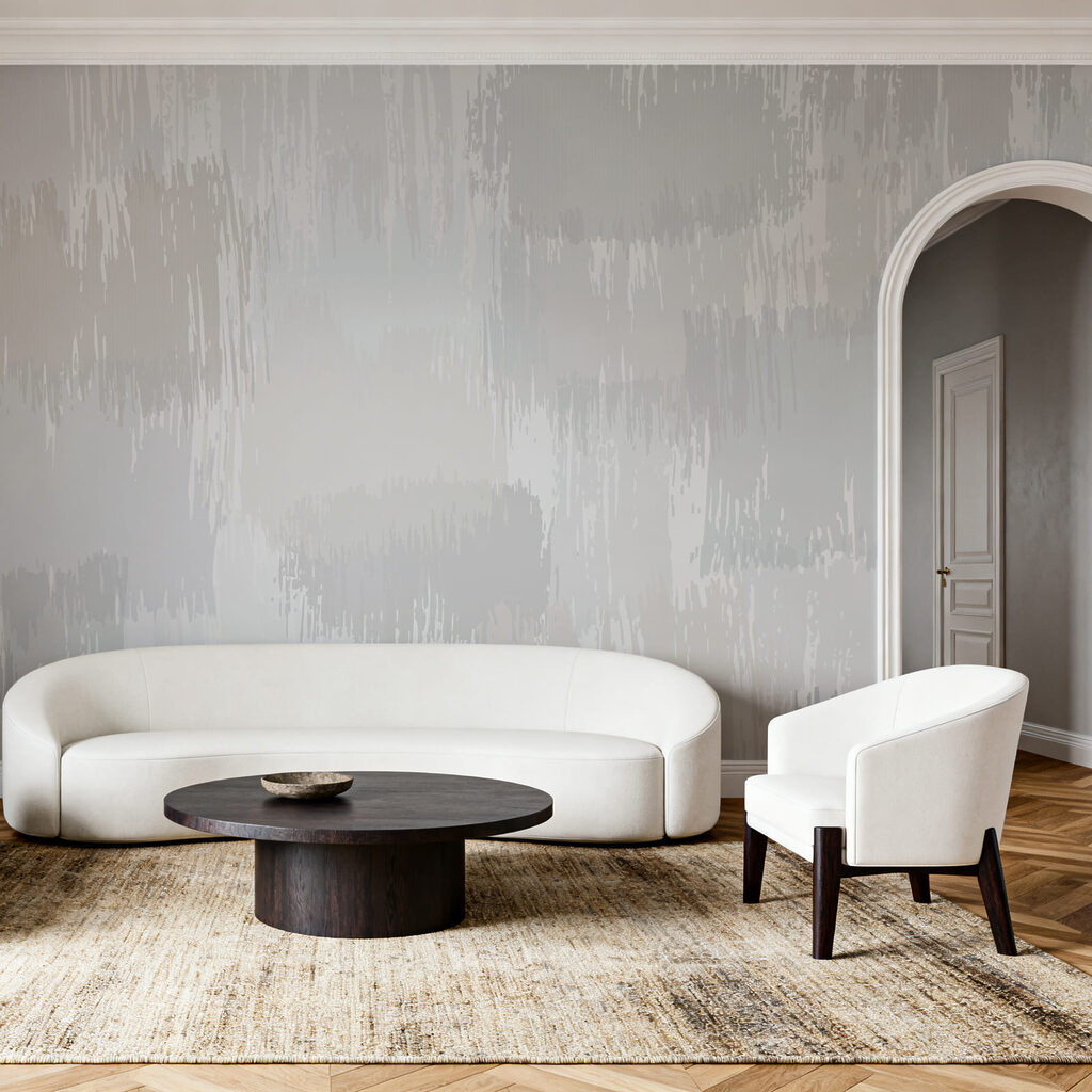 Pinceladas em manchas — interior 1