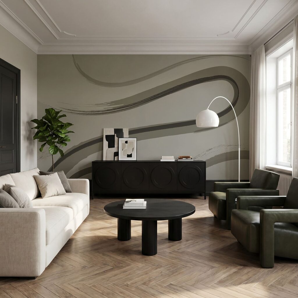 Curvas largas de pincel — interior 2