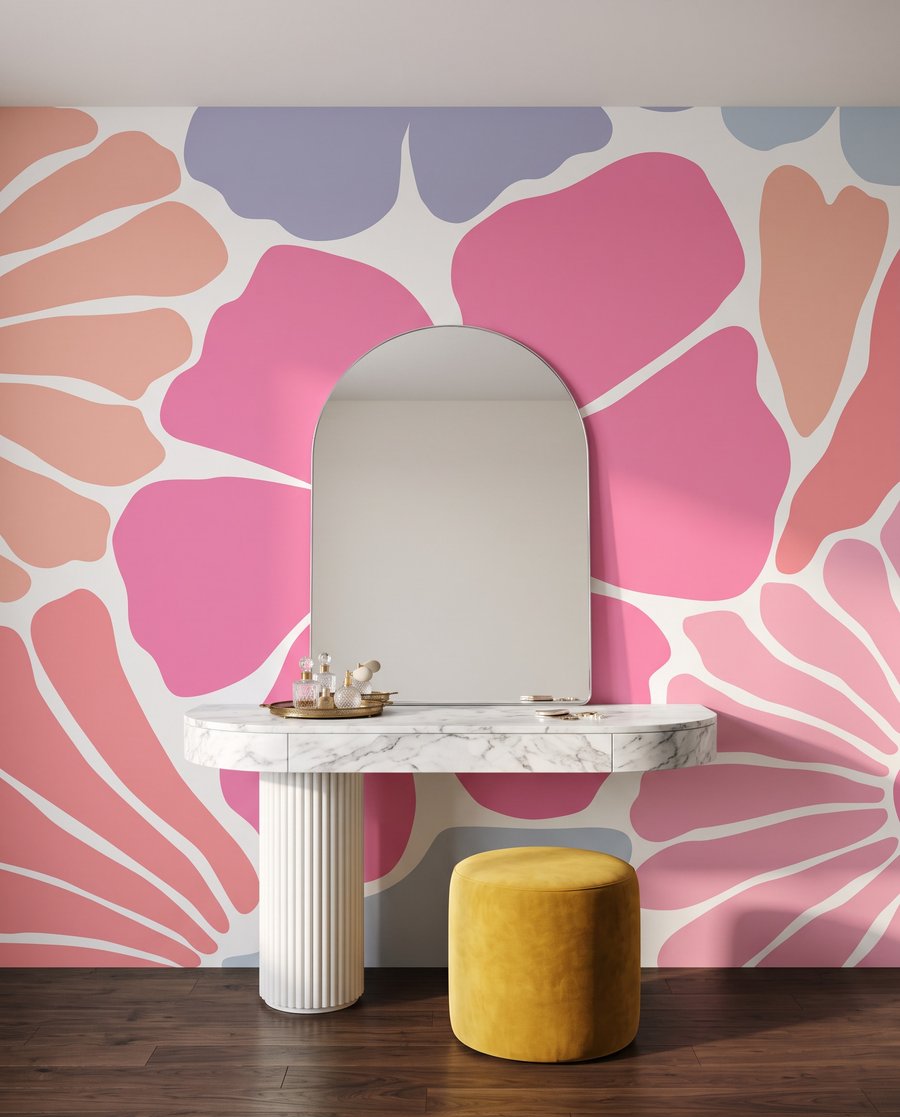 Flores em recortes — interior 2