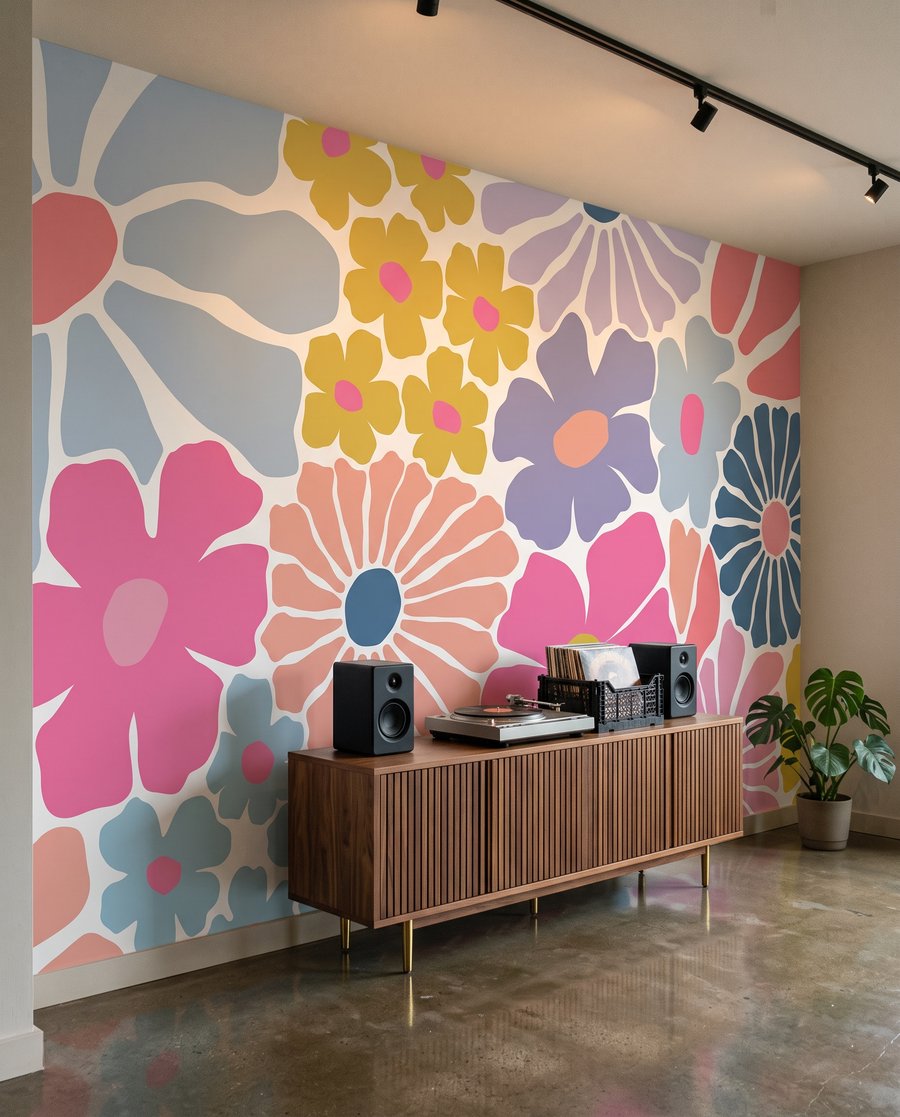 Flores em recortes — interior 4