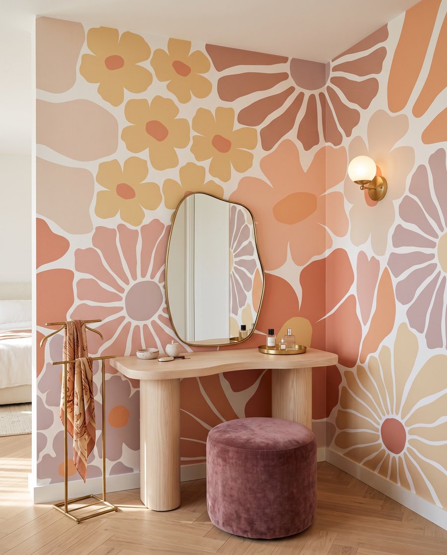 Flores em recortes — interior 1