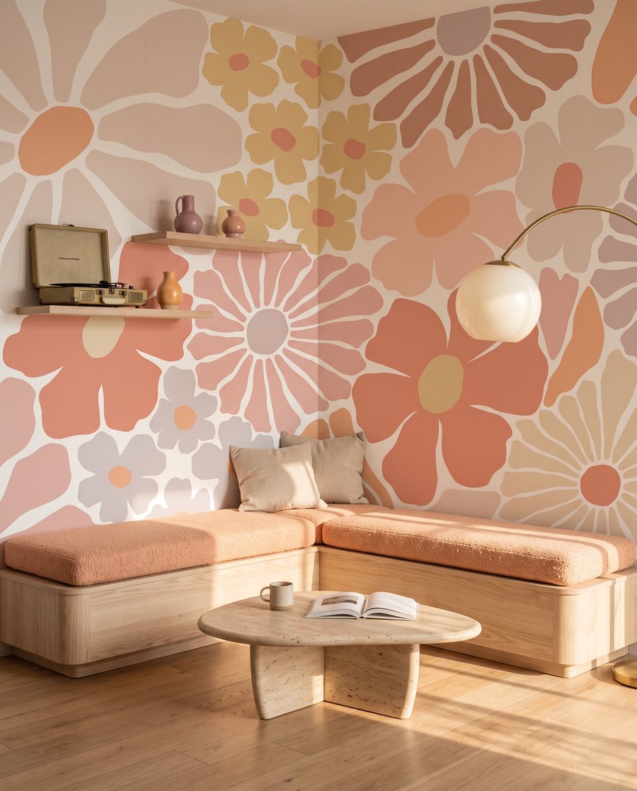 Flores em recortes — interior 2