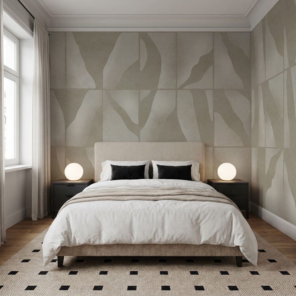 Folhas numa grelha — interior 2