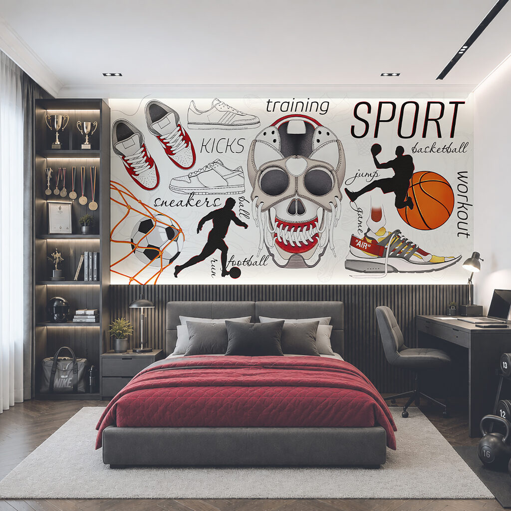 Desporto divertido num interior