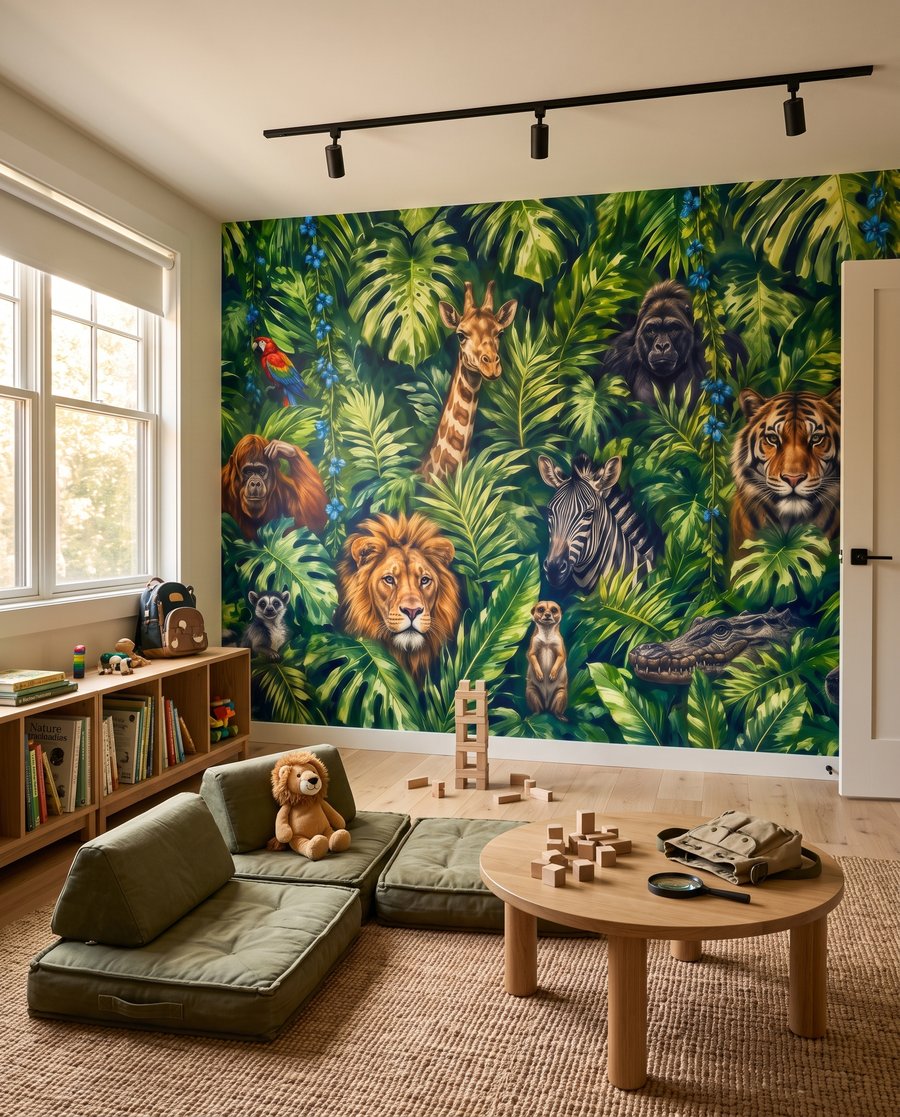 Encontro na selva — interior 4