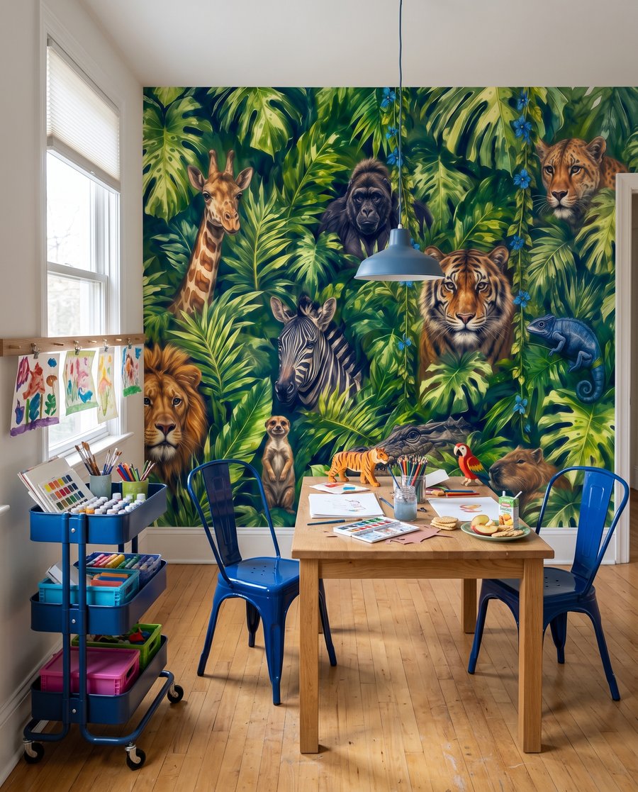 Encontro na selva — interior 6