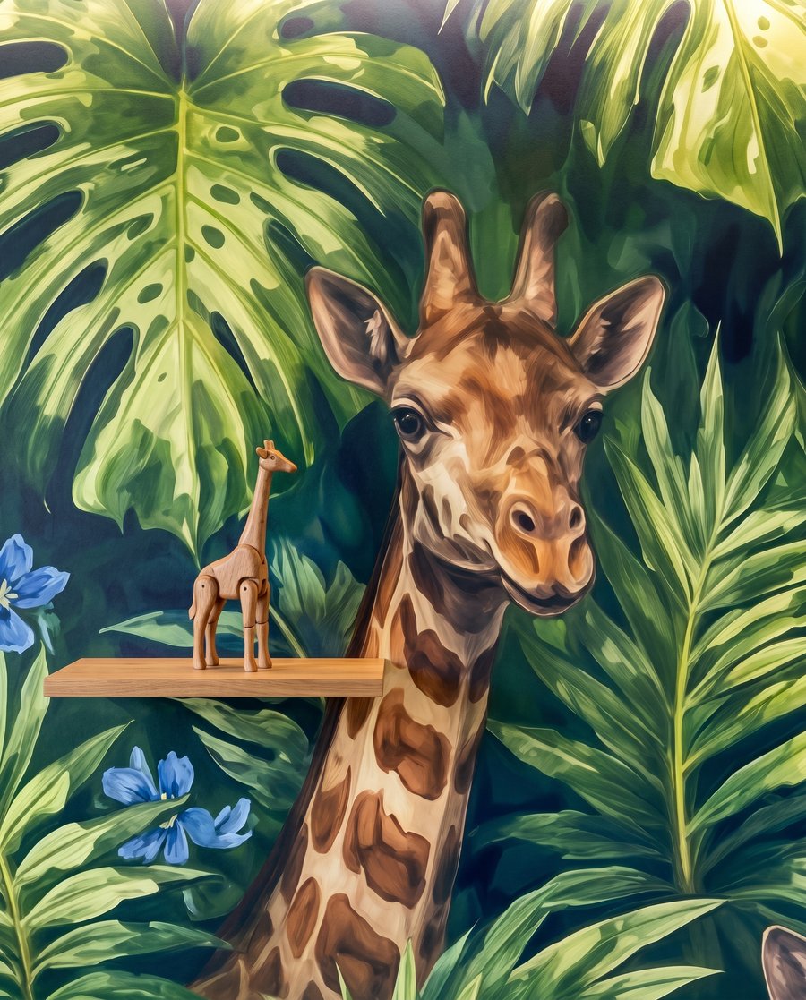 Encontro na selva — detalhe