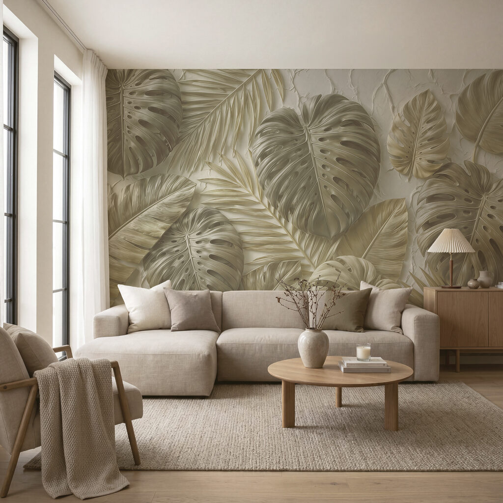 Folha grande, sombras suaves — interior 2