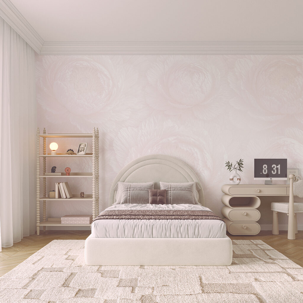 Rosas em névoa suave — interior 4