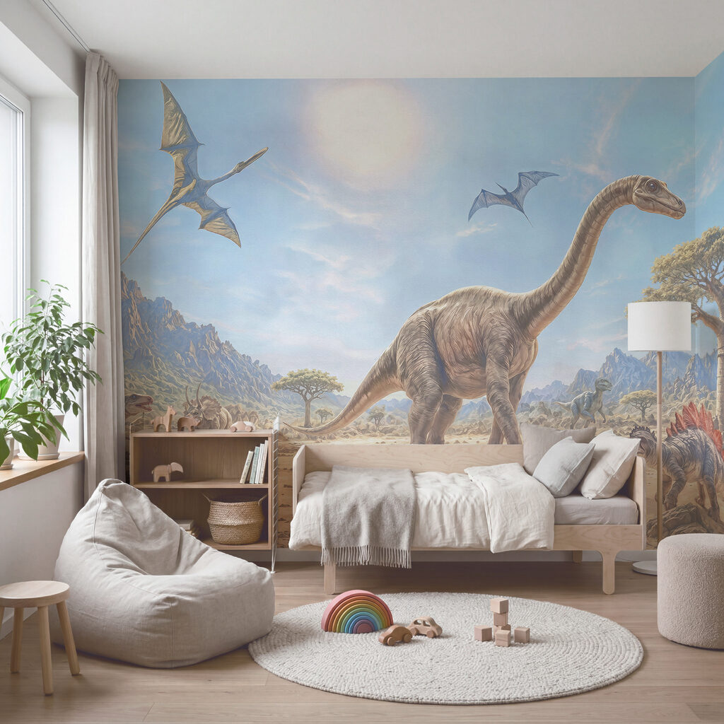Dinossauros junto à água — interior 3