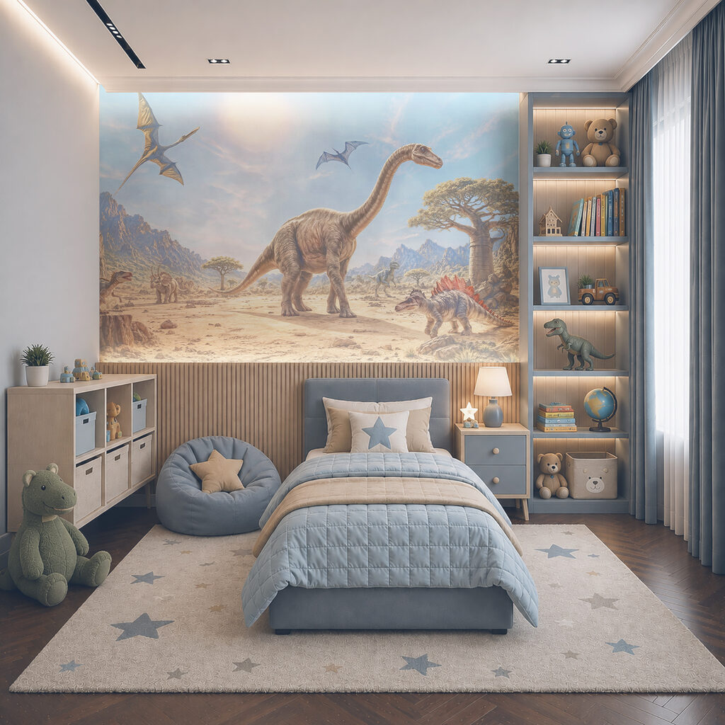 Dinossauros junto à água — interior 2