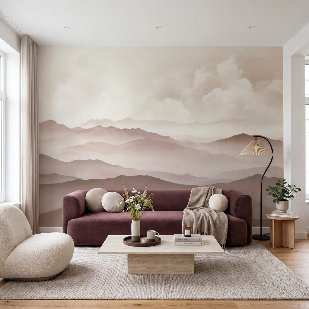 Cristas sob nuvens suaves — interior 2