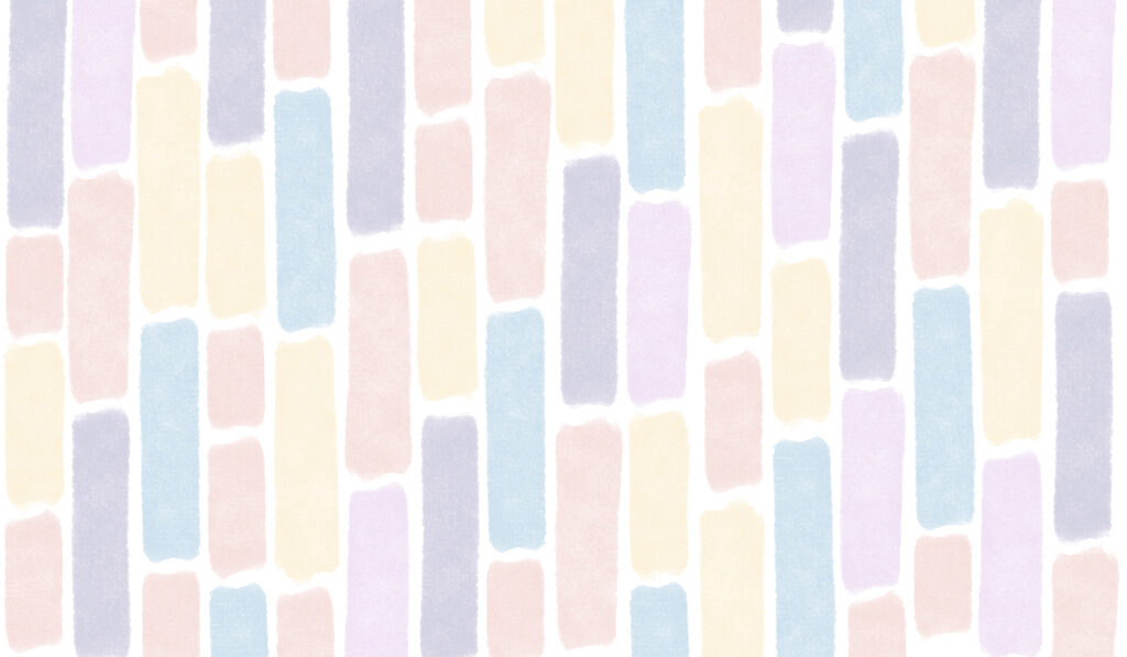 Blocos em tons pastel — design completo
