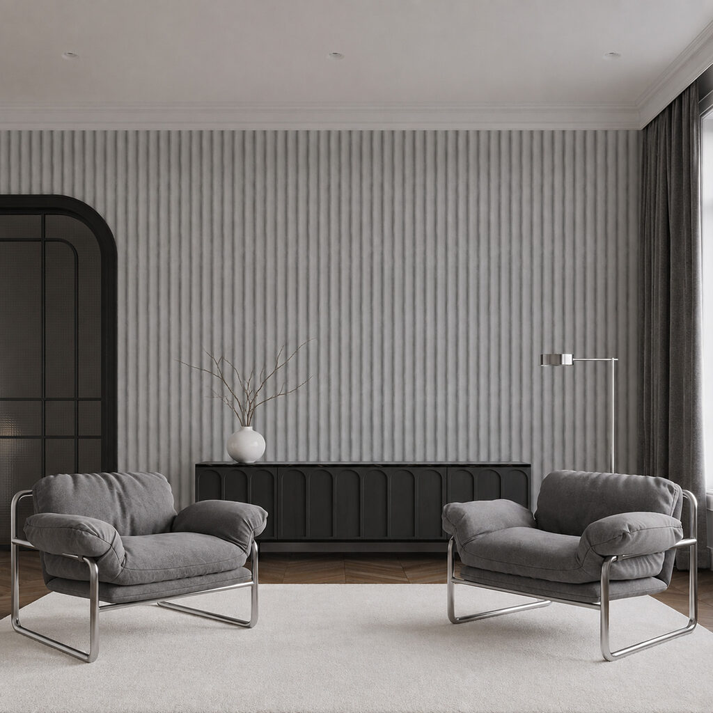 Riscas finas serenas — interior 2