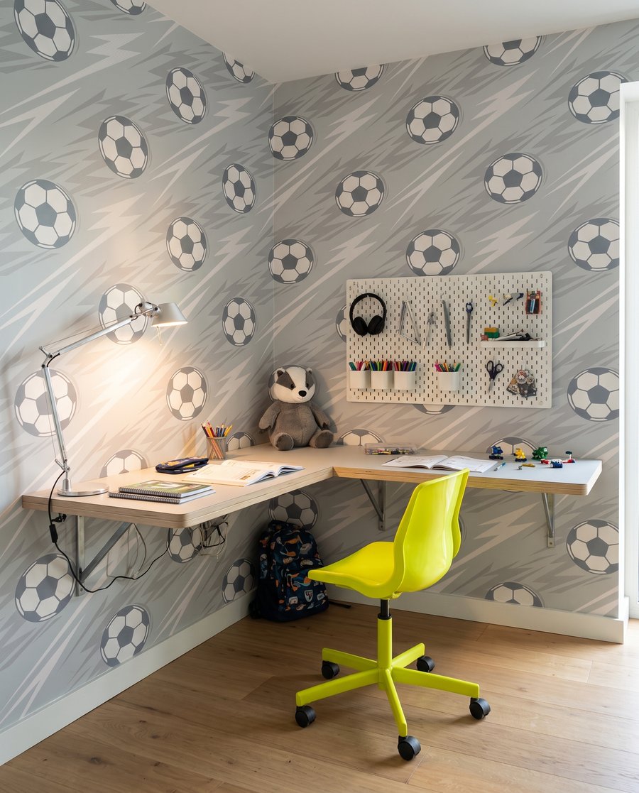Hora de futebol — interior 2