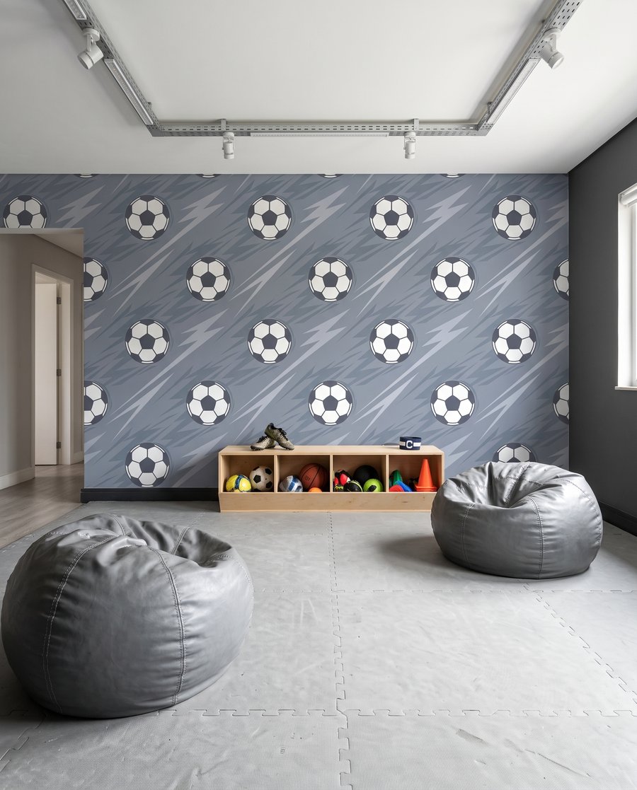 Hora de futebol — interior 3