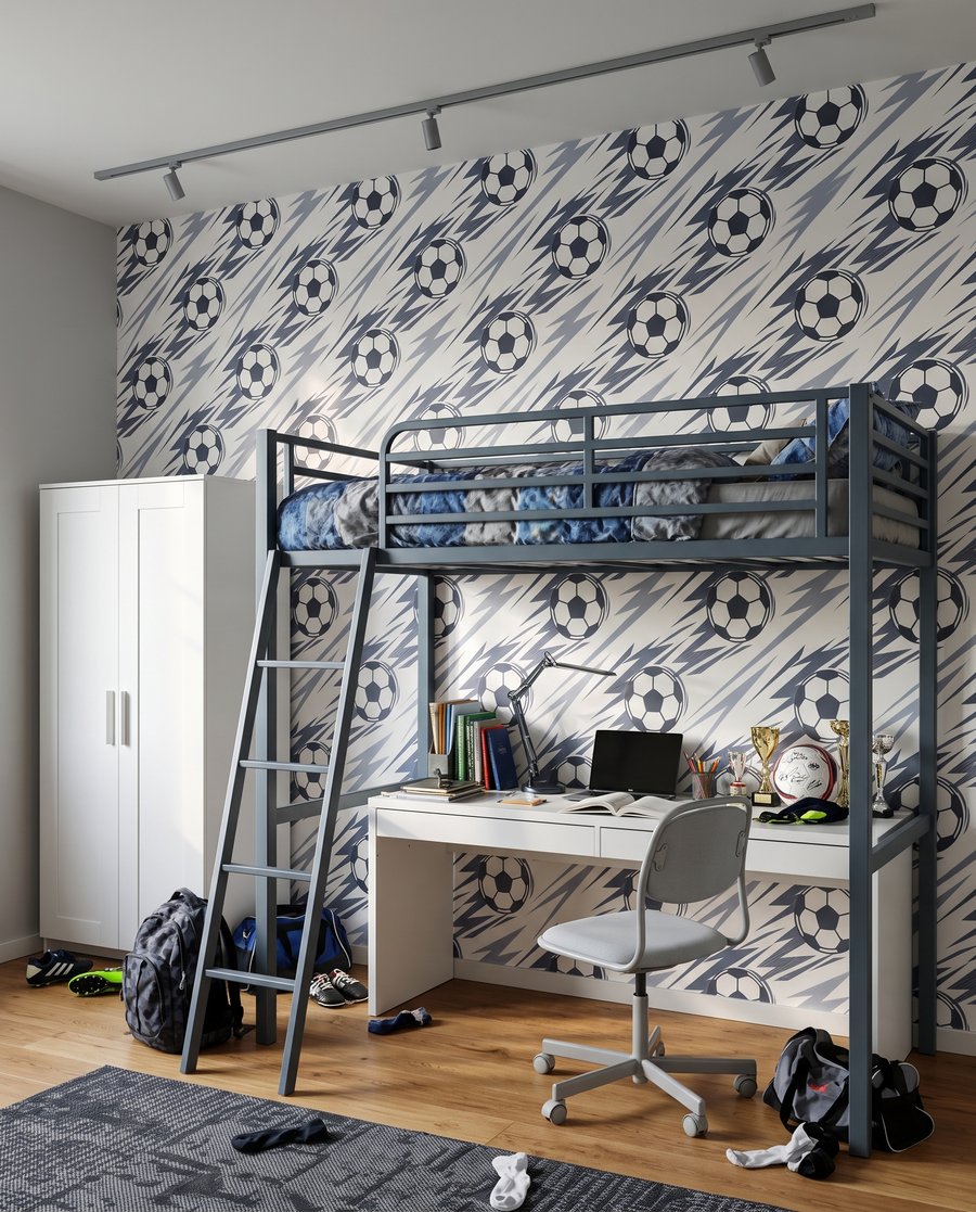 Hora de futebol — interior 2