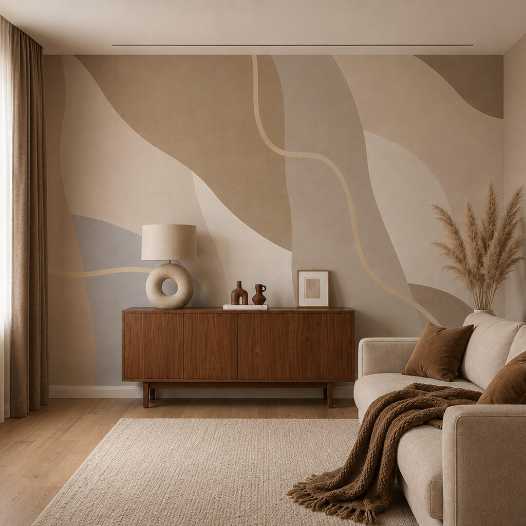 Linhas sobre faixas suaves — interior 3