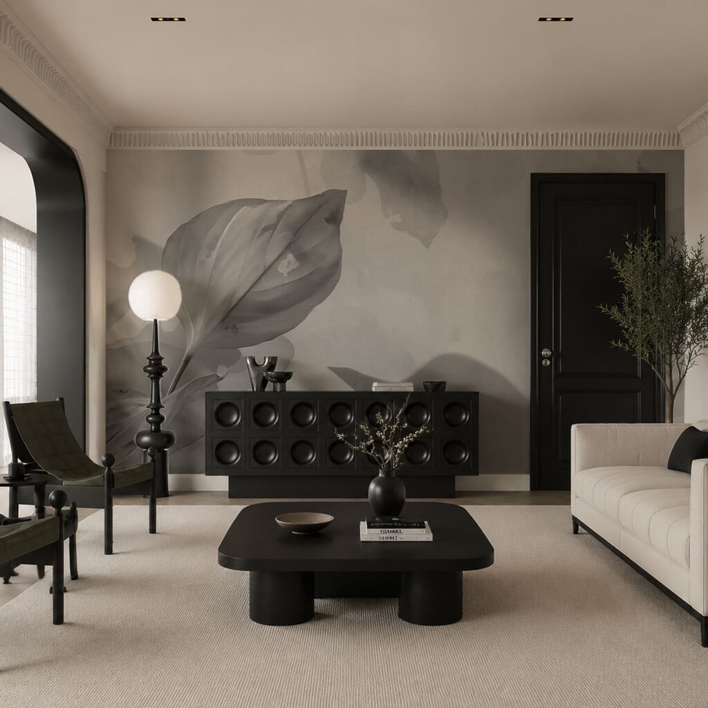 Folha entre sombras — interior 1