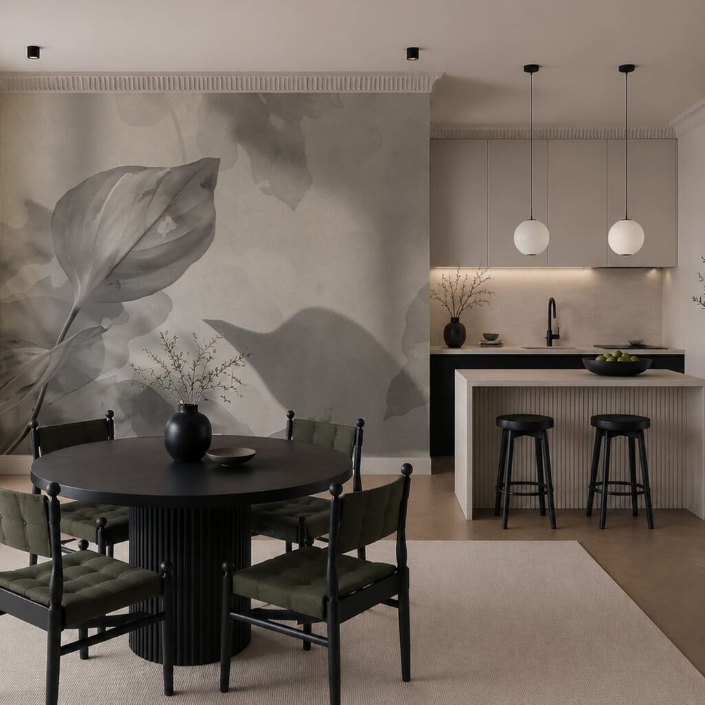 Folha entre sombras — interior 3